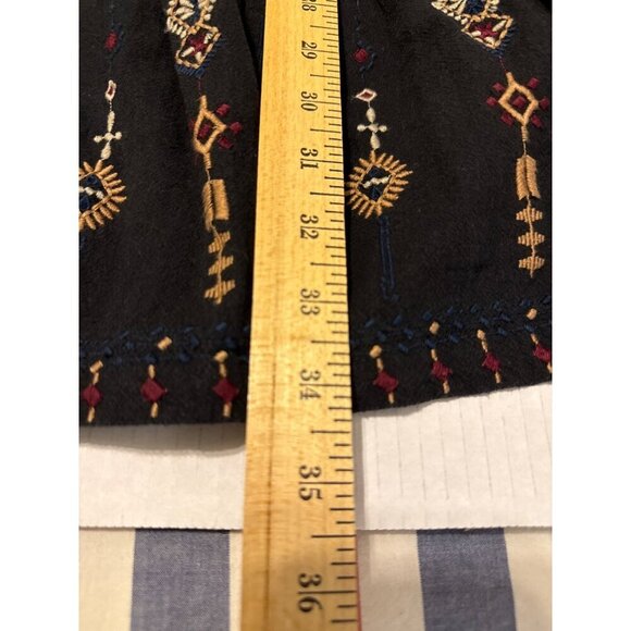 Superdry Anisa Embroidered Short Tiered Dress Size 6 - Picture 15 of 16